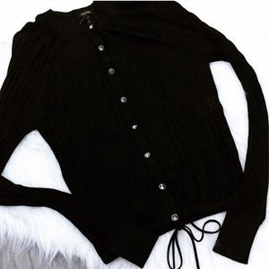 ESCADA Stunning Crystal Button Cardigan Jacket